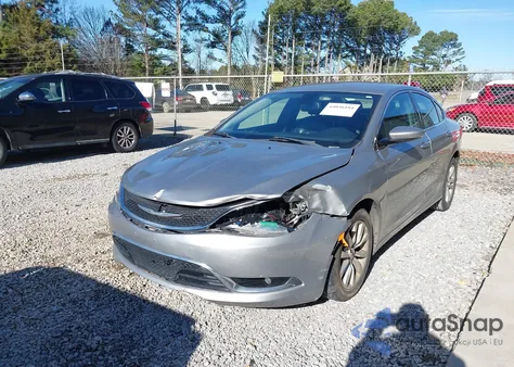 2015 Chrysler 200 C из США, поврежденный, VIN 1C3CCCCBXFN680170